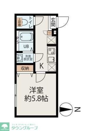 SAIL千住大橋の物件間取画像